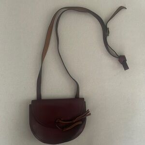 NWOT Leather Crossbody Bag